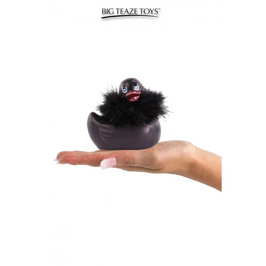 Mini canard vibrant Duckie Paris - noir 2